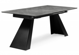 Керамический стол Стиг 180(230)Х90 baolai / черный (90x77)