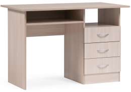Компьютерный стол Бриз 110х60х75 ЛДСП ясень светлый (60x75)
